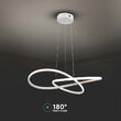 Candelabru led 20W, Lumina calda 3000K, dimensiune 500 x 1000 mm, Alb