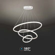 Candelabru led 32W, Lumina calda 3000K, dimensiune 600 x 1000 mm, Alb