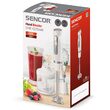 Blender de mana 800 W, 2 viteze, cutite inox, 700 ml