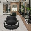 Scaun salon/frizerie, max 150 kg, rotatie 360 grade, suport picioare, Reglabil inaltime 890-1020 mm