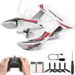Hidroavion cu telecomanda Galaxy Ship, 2.4 GHz, 2 x baterii 800 mAh, timp de operare 60 min, 285 x 255 x 115 mm, Giroscop stabilizator 6 axe, Raza 150 m