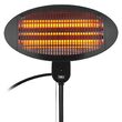 Incalzitor cu infrarosu, pentru terasa, 2000W, 3 trepte de putere, IPX4