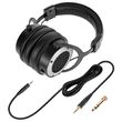 Casti cu fir pentru studio, Dimensiune difuzor 50 mm, conectivitate Jack, Negru/Gri, Impedanta 32 Ohm, Magnet neodim