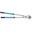 Cleste sertizare pentru tevi, V 12-28 mm, TH 16-32 mm, rotire cap 360°, maner telescopic