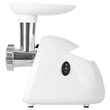 Masina de tocat carne cu accesorii carnati, 1500 W, Alb, 3 site, 1.5 kg/min