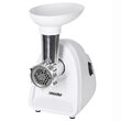 Masina de tocat carne cu accesorii carnati, 1500 W, Alb, 3 site, 1.5 kg/min