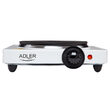 Plita electrica portabila, Adler 1500 W, Alba, Diametru 185 mm