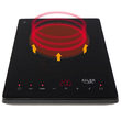 Plita cu inductie 2000 W, 1 arzator, diametru 190 mm, Temporizator oprire, ecran LCD