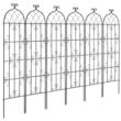 Set 6 suporturi pentru plante agatatoare, 51 x 180 cm, Otel, Diametru teava 10 mm