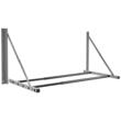 Suport de perete pliabil pentru 4 anvelope R14-R20 inch, Reglabil in latime 812-1219 mm, max 136 kg