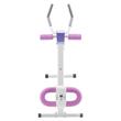 Aparat fitness pentru abdomen, Pliabil, 2 unghiuri, 10 grade de dificultate, max 150 kg, Otel Carbon, Afisaj digital parametri