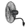 Ventilator oscilant de perete, Functie pulverizare, IP44, Industrial, diametru 610 mm, Metal, 110 W, 3 viteze