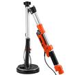 Slefuitor pentru pereti, tavane, plafoane si rigips cu brat telescopic 1010 W, 1000-2200 rpm, Led, maner pliabil si extensibil, 15 x discuri