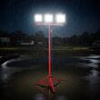 Lampa de lucru cu 3 x proiectoare si trepied detasabil, IP65, Luminozitate 21000 lm, 210 W, inaltime si unghi reglabile