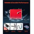 Sarpe pentru desfundat tevi, Electric, Profesional, 6 x capete taiere, 500 W, 1 x cabluri arc 20 m x 16 mm, pentru țevi cu diametrul de 50-110 mm