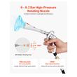 Pistol de suflat cu aer comprimat cu duza rotativa Tornado 100 ml/min, 6-9.2 bar, 3 x conectori