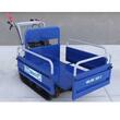 Roaba electrica cu senile Helios 320E, Motor benzina 6.5 CP, max 320 kg, Basculabila, 8 trepte, 4.9 km/h, Obloane detasabile