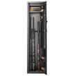 Dulap arme cu cifru si cheie, 350x300x1447 mm, 5 pusti, cutie munitie, suport 4 pistoale, lumina led