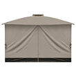 Pavilion pentru gradina, cadru otel, 3 x 4 m, Inaltime 2 m, protectie UV