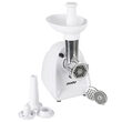 Masina de tocat carne cu accesorii carnati, 1500 W, Alb, 3 site, 1.5 kg/min