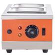 Masina profesionala de topit ciocolata, 800 W, 2 x 1.5 l, Inox alimentar, 30℃-85℃