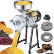 Moara electrica pentru cereale, 3000 W, capacitate 50 kg/h, 1400 rpm, Palnie inox, macinare umeda/uscata, Placi fonta, Granulatie reglabila