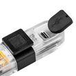Set fata si spate lumini bicicleta, microUSB, 60 lm, 4 led-uri