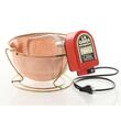 Ceaun din cupru cu mixer electric pentru mamaliga si risotto, Nuova Cuoca Automatica  5W, capacitate 3 l