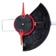 Trimmer cu acumulator si lame de taiere, Worcraft CGT-S20LiD, diametru taiere 24 cm, 20V, 4 Ah, Li-ion