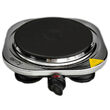 Plita electrica Inox, 1500 W, 1 arzator, 220 V/ 50 Hz, Diametru 185 mm