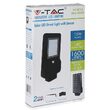 Lampa solara stradala cu senzor de miscare, 150W, 1600 lm, 4000K, 413 x 232 x 58mm, IP65