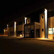 Proiector led, 50W, 6500K, IP65, 5750 lm, Negru, 223 x 188 x 28 mm, cip samsung