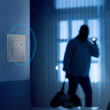 Senzor de miscare cu microunde, crepuscular, 3-2000 lux, 180 grade, 1200W, Distanta de detectie 15 m, IP20, Alb