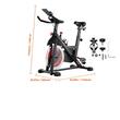 Bicicleta fitness, max 150 kg, 8 niveluri de rezistenta, Cadru otel carbon, Volanta magnetica, 1145x525x1210 mm 