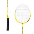 Set badminton, 2 rachete si 3 fluturasi, 66 x 20.5 cm, husa cu curea reglabila