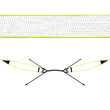 Fileu portabil pentru tenis, volei, badminton, 150 x 300 cm, husa transport