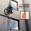Electropalan portabil, 1500 W, Inaltime 7 m, max 500 kg, 4m/min, 2 moduri de control