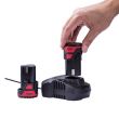 Surubelnita electrica cu 2 acumulatori Worcraft CD-12LiA, 2xLi-ion 1.3Ah, valiza si accesorii