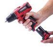 Surubelnita electrica cu 2 acumulatori Worcraft CD-12LiA, 2xLi-ion 1.3Ah, valiza si accesorii