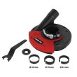 Sistem aspirare praf si aparatoare Strend Pro Premium DP128, 115/125 mm, pentru polizor unghiular
