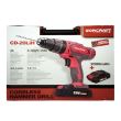 Bormasina cu percutie, 2 acumulatori, Worcraft CD-20LiH, 20V, 2x Li-Ion 2.0Ah