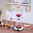 Kit de distilare uleiuri esentiale 28 piese, Plita de incalzire 1000 W, sticla borosilicate, Dimensiuni 700 x 400 x 700 mm, 2000 ml