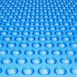 Prelata solara pentru piscine, 12 × 6 m, personalizabila, protectie UV, Albastra, grosime 0.3 mm