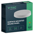 Panou led rotund, aplicabil 12W, 4000K, 1200 lm, diametru 167 mm