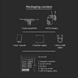 Camera de supraveghere Smart Solar WiFi Negru, 2 Mpx, Exterior IP65, Conectare Telefon / PC, Night Vision, 1920x1080 px, aplicație, Difuzor, Microfon, Detectarea miscarii