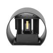 CORP ILUMINAT LED ROTUND 6W IP65 3000K ALB CALD