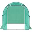 Sera pentru flori si legume, Cadru otel galvanizat, 3x2x2 m, 6 ferestre, 140 g/cm³ PE