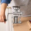 Presa manuala pentru ulei, la rece, Inox, capacitate 1.4 kg/h, diametru palnie 108 mm
