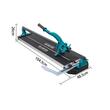 Masina de taiat gresie, lungime taiere 800 mm, ghidaj laser, grosime taiere 6-15 mm, 2 x AA, Aluminiu