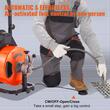 Sarpe pentru desfundat tevi, Electric, Profesional, 4 x capete taiere, 1500 W, Lungime 30 m, Diametru 1/2 inch, 1500 rpm